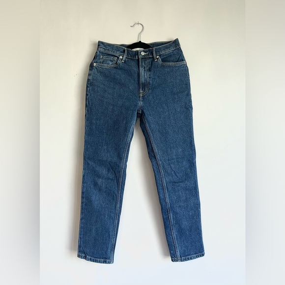 Everlane // Original Cheeky Jean // Washed Midnight // size 27 - Picture 1 of 7